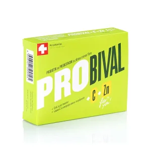 PROBIVAL + C + Zn 10 kapsula