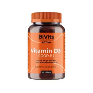 BiVits Activa Vitamin D3 4000 IU – za deficit i povećane potrebe