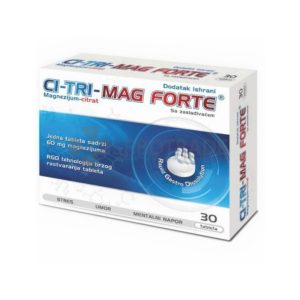 CI-TRI-MAG FORTE – magnezijum, B6, D3 za mišiće i nerve