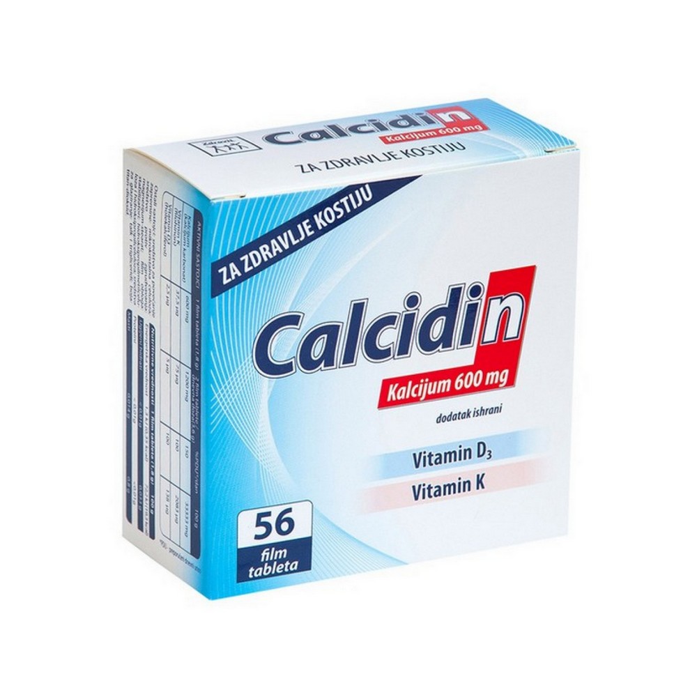 Calcidin tablete – za jake kosti i zube Calcidin tablete – za jake kosti i zube