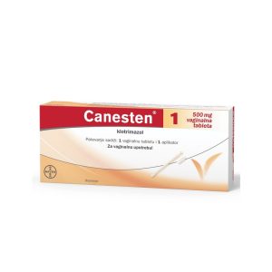 Canesten 1 vaginalna tableta – 500 mg klotrimazola
