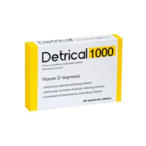 Detrical 1000 tablete – vitamin D3 za imunitet i kosti