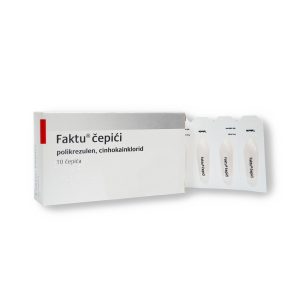 Faktu supozitorije – za hemoroide, fisure i analni ekcem