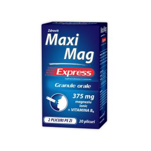 Maxi Mag Express – magnezijum i B6 granule