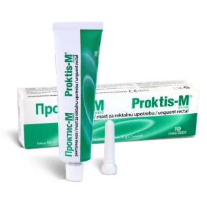 Proktis-M Plus mast – za hemoroide, fisure i upale analnog kanala